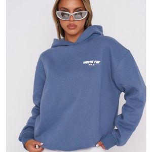 BRAND NEW WHITE FOX HOODIE
